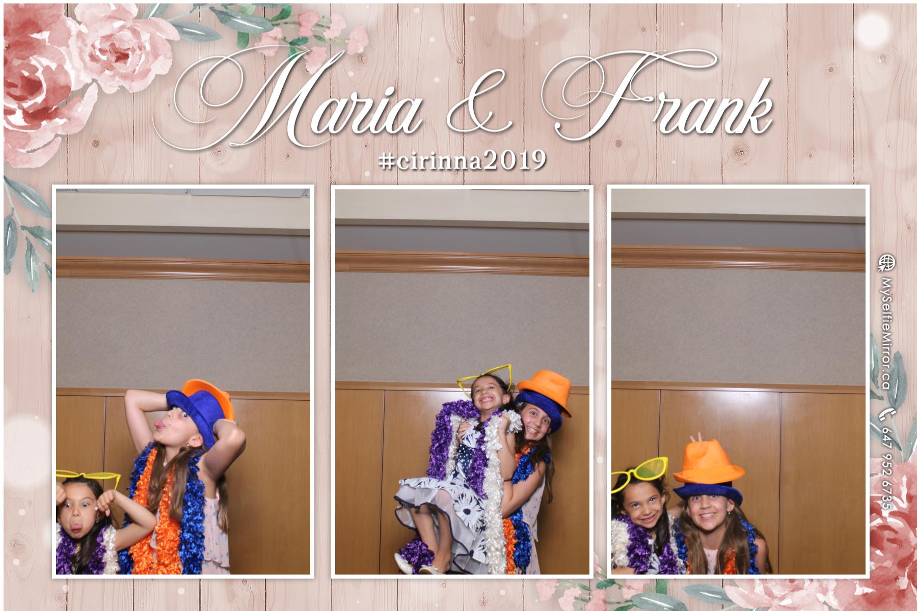 Wedding of Frank and Maria  | View more photos from the event at gallery.myselfiemirror.ca/u/romanmyselfiemirrorca/Wedding-of-Frank-and-Maria